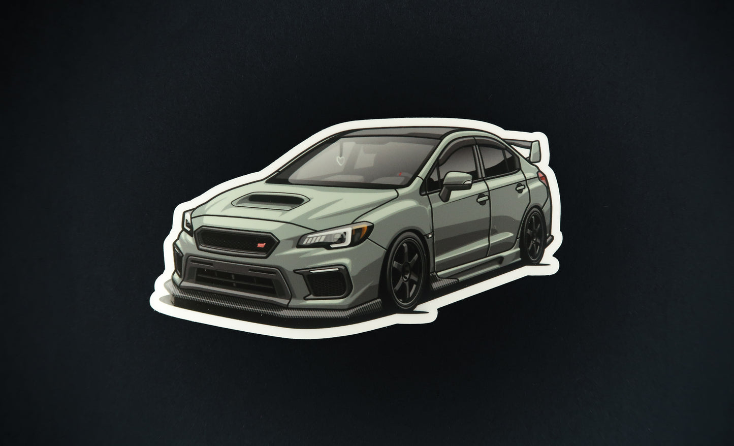 Sticker - Mossy Green STI
